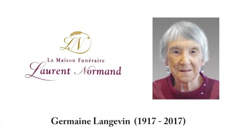Germaine Langevin (1917 - 2017)
