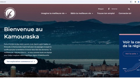 Un nouveau site web pour faciliter les projets de vie au Kamouraska