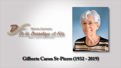 Gilberte Caron St-Pierre (1932 - 2019)