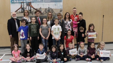 50 000 $ de plus pour le projet de la cour de l’école primaire Saint-François-Xavier de L’Islet