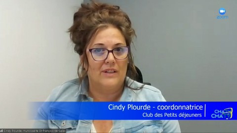 Entrevue - Cindy Plourde - coordonnatrice du Club des Petits déjeuners - 3 septembre 2024