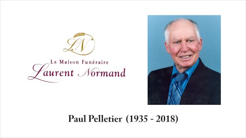 Paul Pelletier  (1935 - 2018)