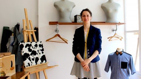 Marie-Pier Milliard ouvre l’atelier de couture G à Montmagny