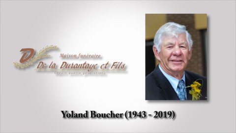 Yoland Boucher (1943 - 2019)