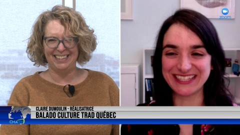 Entrevue - Claire Dumoulin, réalisatrice du balado Culture trad Québec - 27 janvier 2023