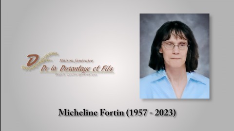 Micheline Fortin (1957 - 2023)