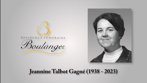 Jeannine Talbot Gagné (1938 - 2023)
