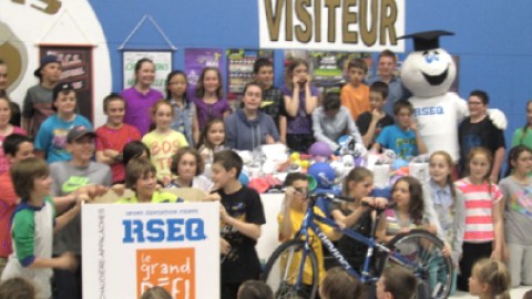 L'école de la Marelle de Beaumont remporte le cube géant RSEQ-GDPL!