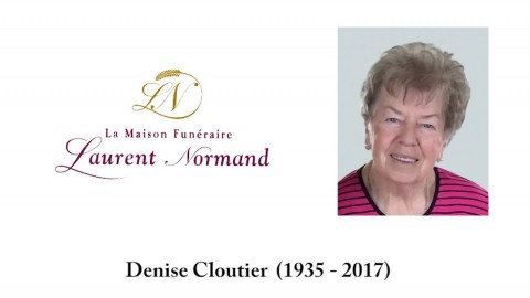 Denise Cloutier (1935 - 2017)