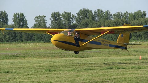 Activité de vol en planeur et d'hélicoptère