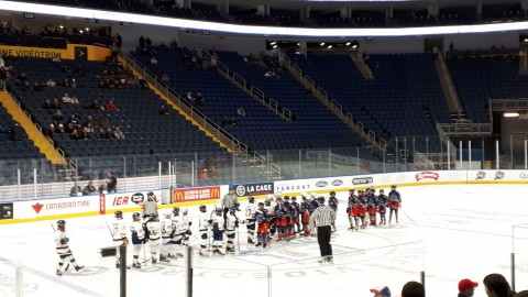 Une première victoire pour les Alliés BB au Tournoi international de hockey Pee-wee de Québec