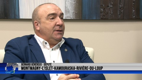 Entrevue - Bernard Généreux, député de Montmagny - L'Islet - Kam. - Riv.-du- Loup - 20 janvier 2022