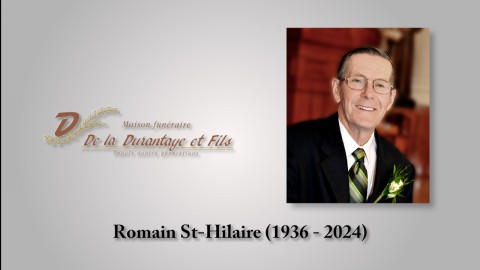 Romain St-Hilaire (1936 - 2024)