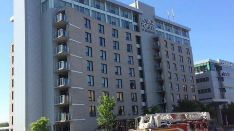 Incendie au Sheraton de Lévis