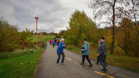 Un succès pour la 4e édition de La Grande marche à Montmagny !