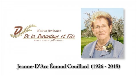 Jeanne-D'Arc Émond Couillard (1926 - 2018)