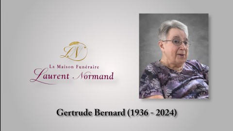 Gertrude Bernard (1936 - 2024)