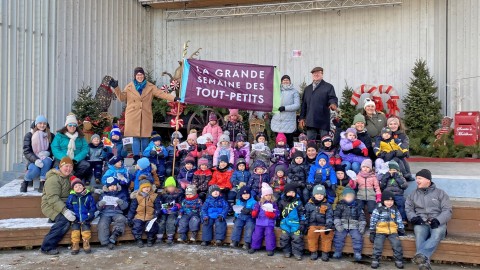 La Ville de Montmagny souligne la Grande semaine des tout-petits