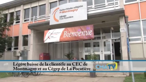 Reportage : Légère baisse de la clientèle au CEC de Montmagny et au Cégep de La Pocatière 