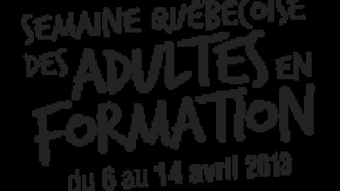 Semaine québécoise des adultes en formation