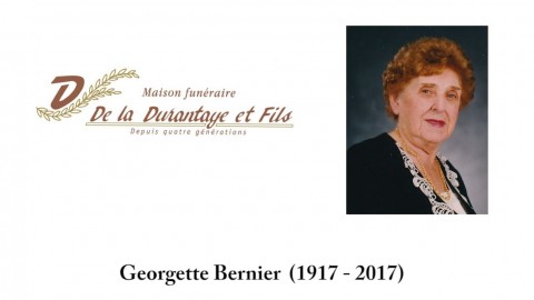 Georgette Bernier (1917 - 2017)