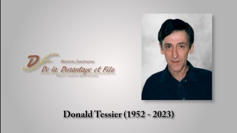 Donald Tessier (1952 - 2023)