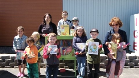 Saint-Paul accueille le 1er croque-livres de la MRC de Montmagny