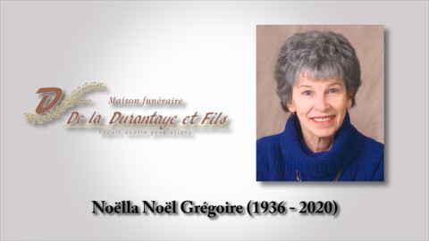 Noëlla Noël Grégoire (1936 - 2020)