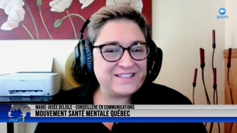 Entrevue - Marie-Josée Delisle, conseillère en communication au mouvement Santé-mentale Québec - 27 janvier 2022