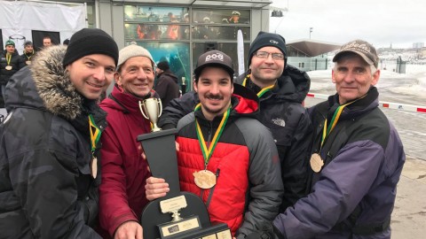 La plus haute marche du podium 