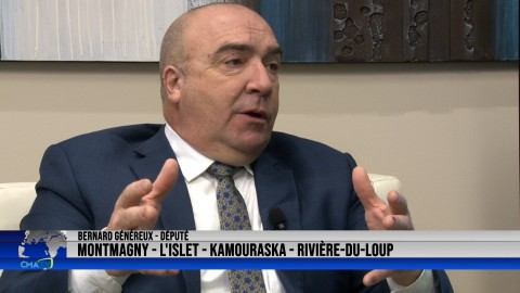 Entrevue - Bernard Généreux, député de Montmagny-L'Islet-Kam.-Riv. du Loup - 24 février 2022