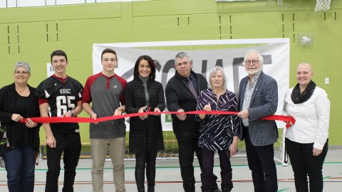  L’école secondaire de Saint-Charles inaugure son nouveau gymnase 