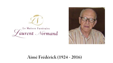 Aimé Frédérick (1924 - 2016)