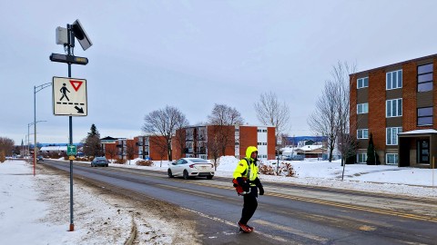 Des feux pour piétons sur le chemin des Poirier à Montmagny