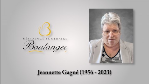 Jeannette Gagné (1956 - 2023)