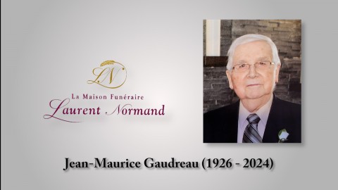 Jean-Maurice Gaudreau (1926 - 2024)