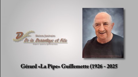 Gérard «La Pipe» Guillemette (1926 - 2025