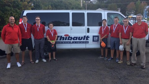 Un premier tournoi de golf réussi pour l’équipe de Casault