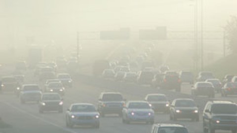 Un avertissement pour le smog et ses effets