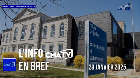 L'Info CMATV en bref du 29 janvier 2025