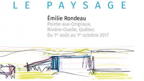 Émilie Rondeau présente une installation extérieure éphémère au quai de Rivière-Ouelle