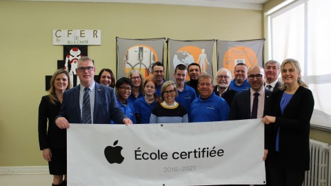 Renouvellement de la certification Apple pour le CFER de Bellechasse