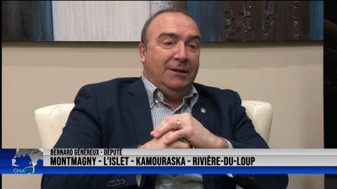 Entrevue - Bernard Généreux, député de MLK-RDL - 12 avril 2022