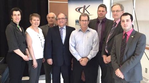 Conférence du Minsitre Bernard Valcourt à la Chambre de commerce de Kamouraska-L'Islet