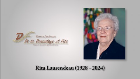 Rita Laurendeau (1928 - 2024)