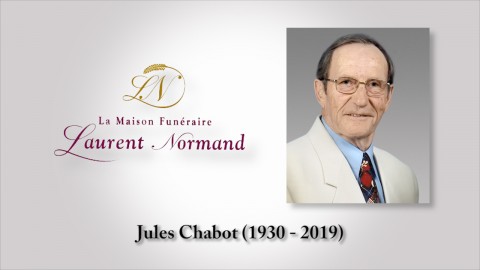 Jules Chabot (1930 -2019)