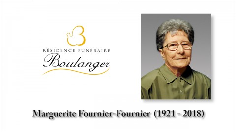 Marguerite Fournier (1921 - 2018)