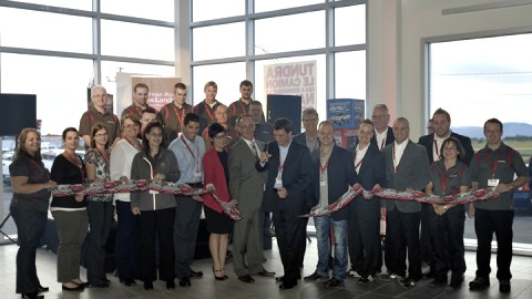 Montmagny Toyota inaugure son nouveau département des ventes de véhicules neufs