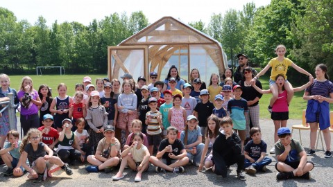 Inauguration d’une toute nouvelle serre agropédagogique à l’école Sainte-Hélène