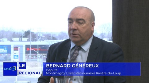 Entrevue - Bernard Généreux, député de MLK-RDL - 8 janvier 2025